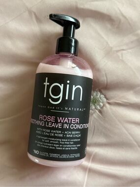tgin Rose Water Soothing Leave-In Conditioner